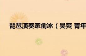 琵琶演奏家俞冰（吴爽 青年琵琶演奏家相关内容简介介绍）