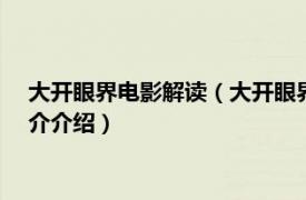 大开眼界电影解读（大开眼界 2017年思然执导电影相关内容简介介绍）