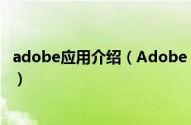 adobe应用介绍（Adobe Media Player相关内容简介介绍）