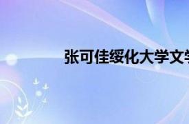 张可佳绥化大学文学与传媒学院讲师介绍