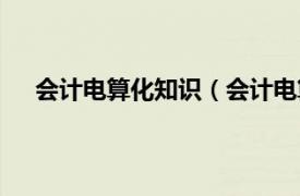 会计电算化知识（会计电算化专业相关内容简介介绍）