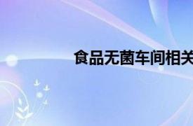 食品无菌车间相关内容简介介绍怎么写