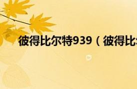 彼得比尔特939（彼得比尔特389相关内容简介介绍）