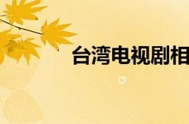 台湾电视剧相关内容简介介绍