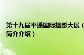 第十九届平遥国际摄影大展（第13届平遥国际摄影大展相关内容简介介绍）