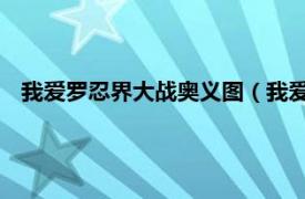 我爱罗忍界大战奥义图（我爱罗忍界大战 相关内容简介介绍）