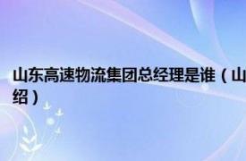 山东高速物流集团总经理是谁（山东高速物流集团有限公司相关内容简介介绍）