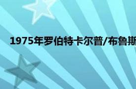 1975年罗伯特卡尔普/布鲁斯贝克林主演的电影相关内容简介