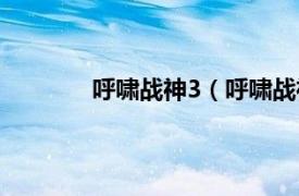 呼啸战神3（呼啸战神2相关内容简介介绍）