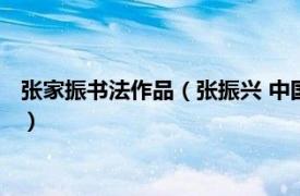 张家振书法作品（张振兴 中国书法家协会会员相关内容简介介绍）