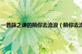 一首薛之谦的陪你去流浪（陪你去流浪 薛之谦演唱歌曲相关内容简介介绍）