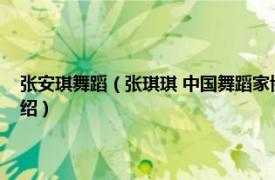 张安琪舞蹈（张琪琪 中国舞蹈家协会认证的注册舞蹈教师相关内容简介介绍）