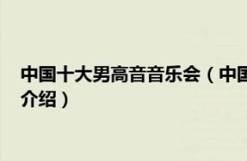 中国十大男高音音乐会（中国三大男高音全球巡演相关内容简介介绍）