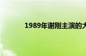 1989年谢刚主演的大陆电影《野山谷》简介