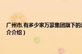 广州市,有多少家万豪集团旗下的酒店?分别是?（广州富豪酒店相关内容简介介绍）