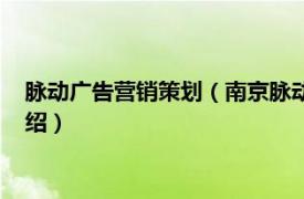 脉动广告营销策划（南京脉动广告有限责任公司相关内容简介介绍）