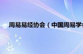 周易易经协会（中国周易学会 社会团体相关内容简介介绍）