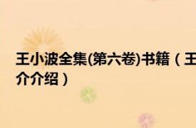 王小波全集(第六卷)书籍（王小波全集 第九卷书信集相关内容简介介绍）