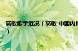 高敏歌手近况（高敏 中国内地著名青年女歌手相关内容简介介绍）