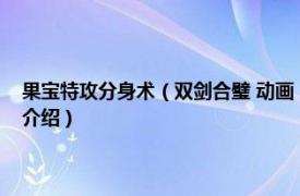 果宝特攻分身术（双剑合璧 动画《果宝特攻》系列中的招式相关内容简介介绍）