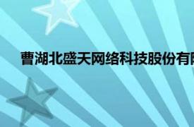 曹湖北盛天网络科技股份有限公司董事会秘书相关内容简介