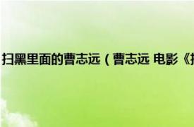 扫黑里面的曹志远（曹志远 电影《扫黑决战》中的角色相关内容简介介绍）