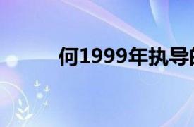 何1999年执导的电视剧内容简介