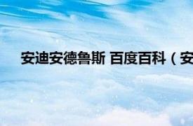 安迪安德鲁斯 百度百科（安德鲁布洛迪相关内容简介介绍）