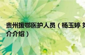 贵州援鄂医护人员（杨玉婷 第四批贵州援鄂抗疫人员相关内容简介介绍）