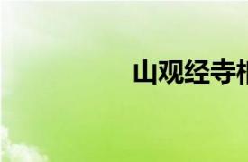 山观经寺相关内容简介