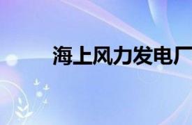 海上风力发电厂相关内容简介介绍