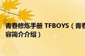 青春修炼手册 TFBOYS（青春修炼手册 TFBOYS迷你专辑相关内容简介介绍）