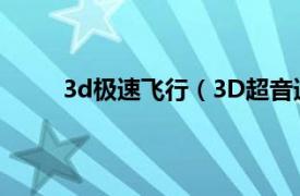 3d极速飞行（3D超音速飞行相关内容简介介绍）