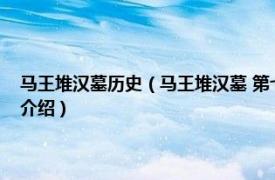 马王堆汉墓历史（马王堆汉墓 第七批全国重点文物保护单位相关内容简介介绍）