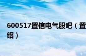 600517置信电气股吧（置信电气[600517]相关内容简介介绍）