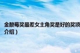 金酸莓奖最差女主角奖是好的奖项吗（金酸莓奖最差男主角奖相关内容简介介绍）