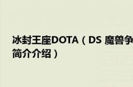 冰封王座DOTA（DS 魔兽争霸3：冰封王座DotA英雄相关内容简介介绍）