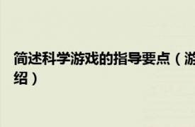 简述科学游戏的指导要点（游戏中的科学 修订版相关内容简介介绍）