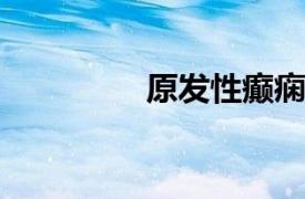 原发性癫痫相关内容简介