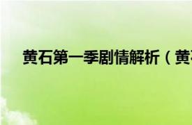 黄石第一季剧情解析（黄石第一季相关内容简介介绍）