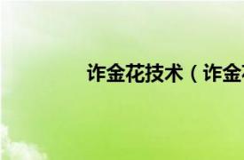 诈金花技术（诈金花相关内容简介介绍）