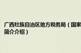 广西壮族自治区地方税务局（国家税务总局广西壮族自治区税务局相关内容简介介绍）