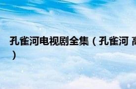 孔雀河电视剧全集（孔雀河 高景文执导电视剧相关内容简介介绍）