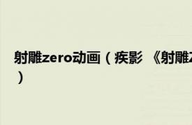 射雕zero动画（疾影 《射雕ZERO》角色之一相关内容简介介绍）