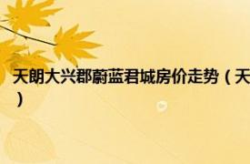 天朗大兴郡蔚蓝君城房价走势（天朗大兴郡四期蔚蓝春城相关内容简介介绍）