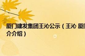 厦门建发集团王沁公示（王沁 厦门建发集团有限公司原总经理相关内容简介介绍）