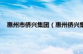 惠州市侨兴集团（惠州侨兴集团有限公司相关内容简介介绍）