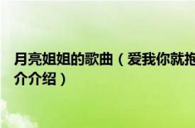 月亮姐姐的歌曲（爱我你就抱抱我 月亮姐姐演唱歌曲相关内容简介介绍）