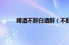 啤酒不醉白酒醉（不醉啤酒相关内容简介介绍）