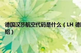 德国汉莎航空代码是什么（LH 德国汉莎航空公司代码简称相关内容简介介绍）